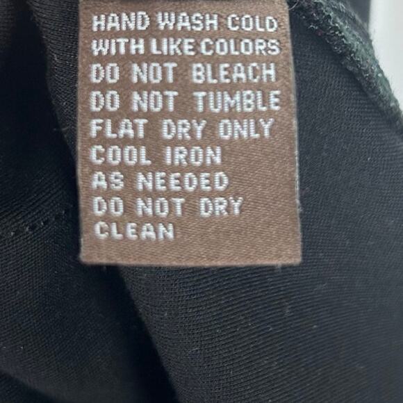 J McLaughlin Black Stretch Knit High Waist Straight Leg Jeans Pants Womens Sz 4 - Picture 8 of 11